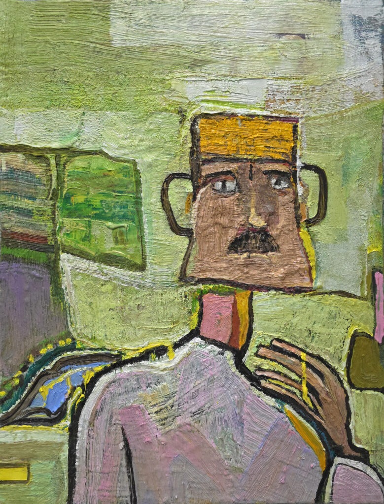 Abstract Painting by Mark Rosenthal