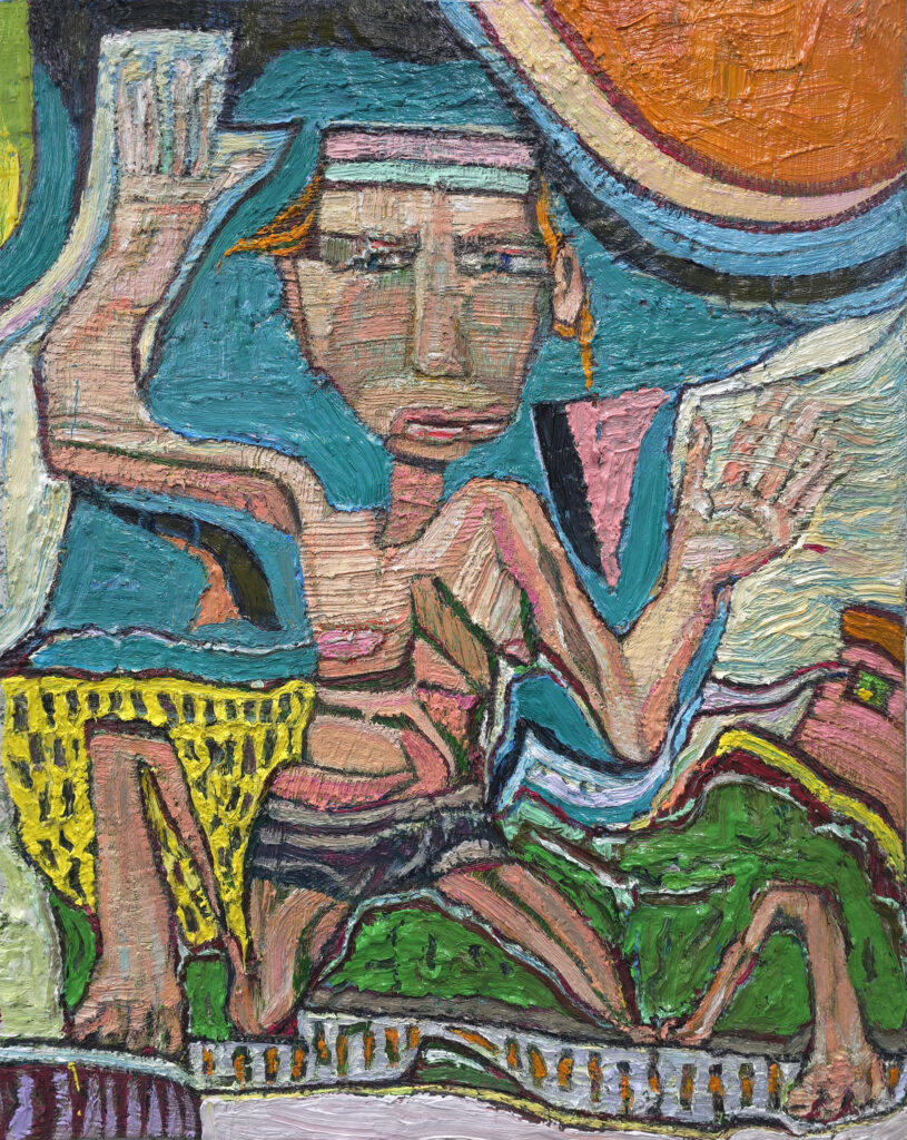 Abstract Painting by Mark Rosenthal