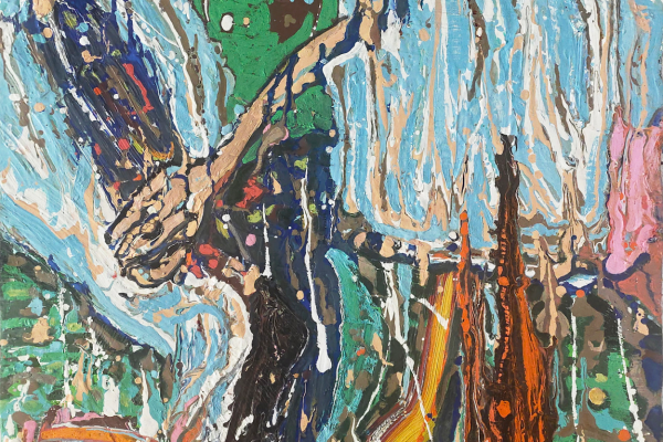 Abstract Painting by Mark Rosenthal