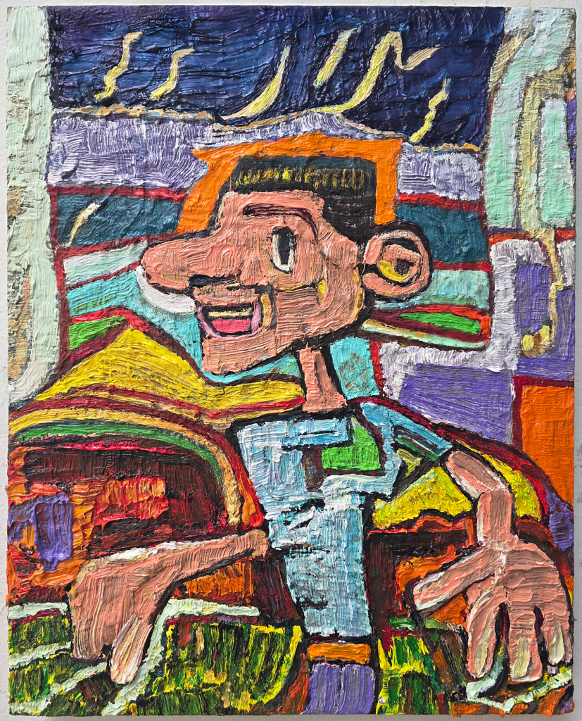 Abstract Painting by Mark Rosenthal
